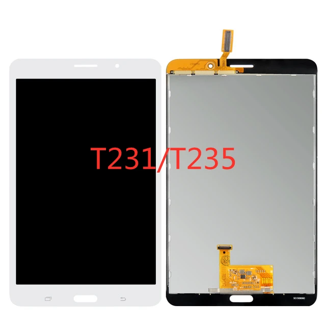 Polegada Lcd para Samsung Galaxy Tab 7.0 T230 Sm-t230 T231 T235 Display Lcd com Tela de Toque Digitador Assembléia Novo - Imagem 4