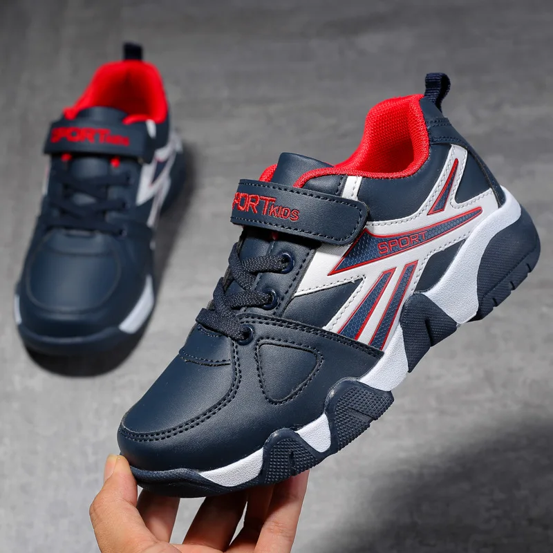 HKXN/Обувь для детей; повседневная детская обувь для мальчиков и девочек; меховые ботинки; дышащие кроссовки; модная Нескользящая Уличная обувь; T02 - Цвет: 3