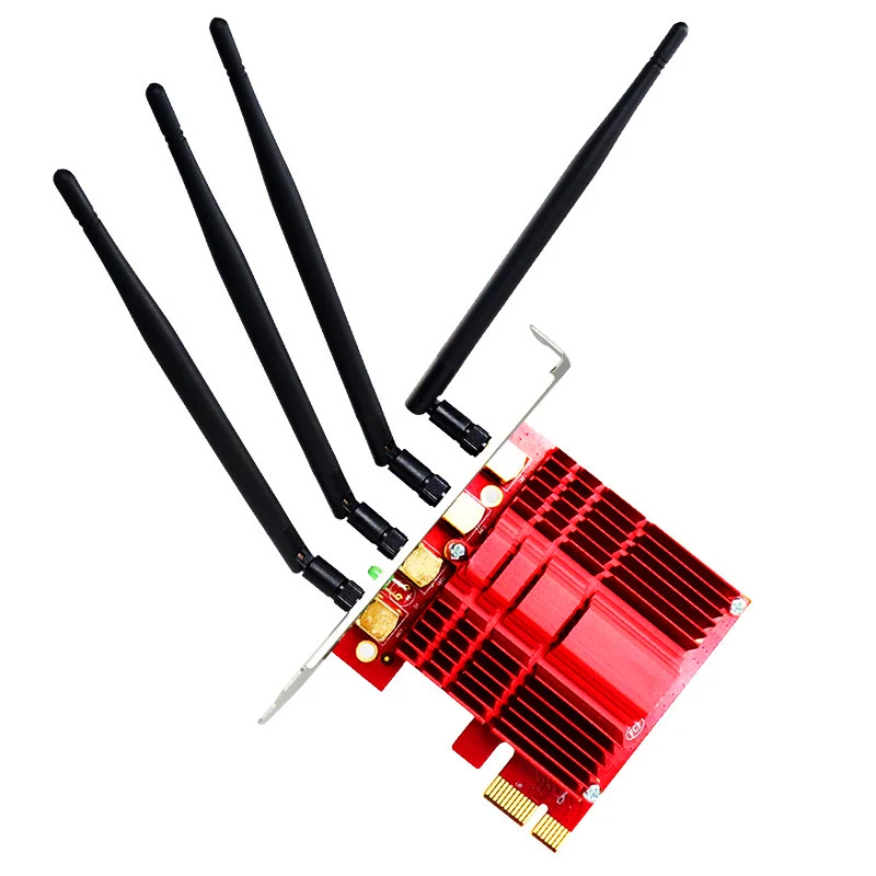 2019 Горячие AC1900 беспроводной PCI E сети карты двойной диапазон WiFi адаптер для