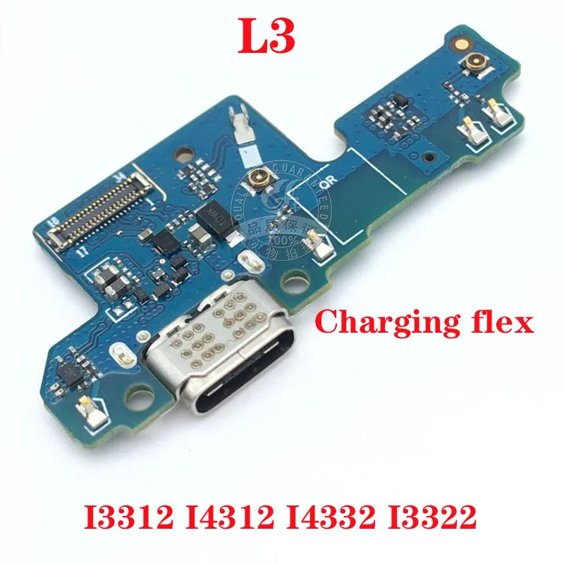 Для Sony Xperia L3 I3312 I4312 I4332 I3322 Оригинальный Новый USB порт зарядного устройства Док