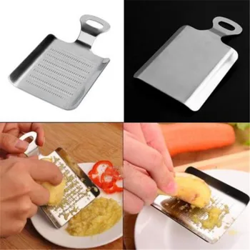 

Stainless Steel Ginger Garlic Wasabi Grater Crusher Kitchen Accessories Ginger Crusher Garlic Press Device Chopper Cutter