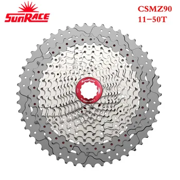 

SunRace CSMZ90 Mountain Bike Bicycle MTB Wide Ratio Freewheel 12 Speed Cassette 11-50T 12S Cassette