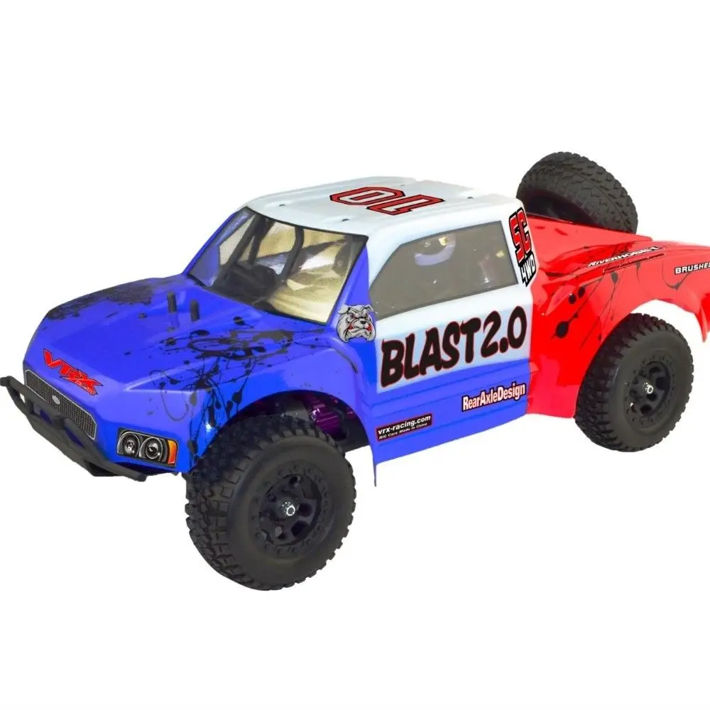 VRX 1/10 OCTANE BLAST короткий курсовый грузовик RC 4WD Baja трофей RH1045SC 4x4 VS автомобильные шины HSP Redcat HOBAO LOSI TAMIYA