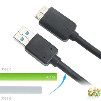

USB 3.0 Cable Data Transfer USB 3.0 Extension Cable for External Hard Drive Disk HDD for Computer Laptop A Male to Micro B