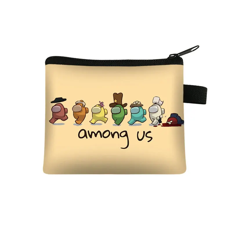 Change Wallet Pocket-Change-Purse Coin-Game Among Us Girls Mini Student Cartoons Card-Bag
