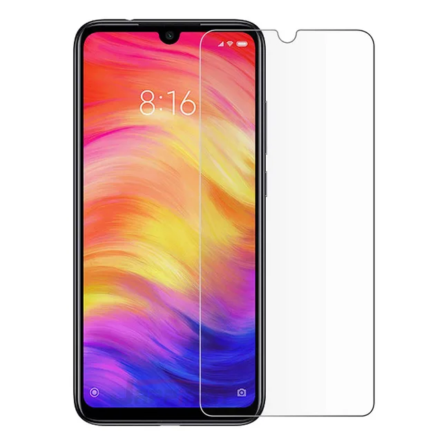 Чехол для Xiao mi Red mi Note 8 7 6 5 Pro Red mi 7 8 7A 5 Plus чехол mi litary армированный чехол с подставкой для Xiaomi mi 9T A3 A2 Lite CC9e - Цвет: Glass Screen Film
