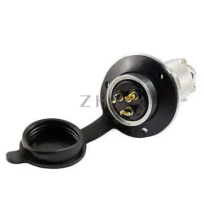 

25A 250V 3 Pin Waterproof Electrical Deck Plug Circular Connector