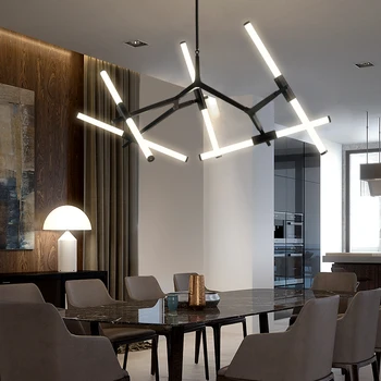 

Modern LED Ceiling Chandelier Lighting Living Room Bedroom restaurant Chandeliers Multiple heads Creative Home Lighting Fixture