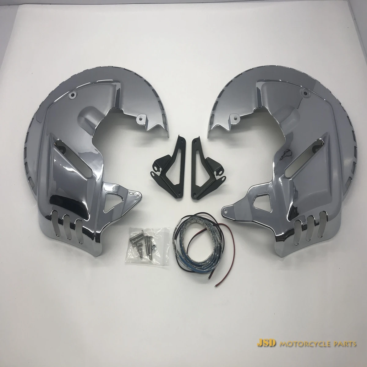 

Подходит для Honda Golden Wing GL1800 F6B 2001 светодиодный 2017 Светодиодная лампа Защитная крышка тормозного диска/модификация тормозного диска гальваническое покрытие