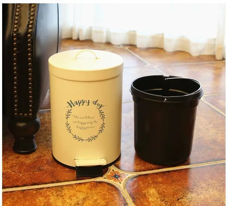 Pattumiera корзина Papelera Habitacion Reciclaje De держатель для мусорного мешка педали Poubelle корзины для переработки Cubo Basura мусорное ведро