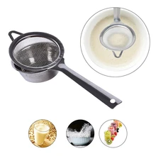 Круглый сетчатый фильтр из нержавеющей стали для чая, свободный фильтр для чайных листьев, кухонные гаджеты, инструмент для чайных пакетиков, ситечко для чая