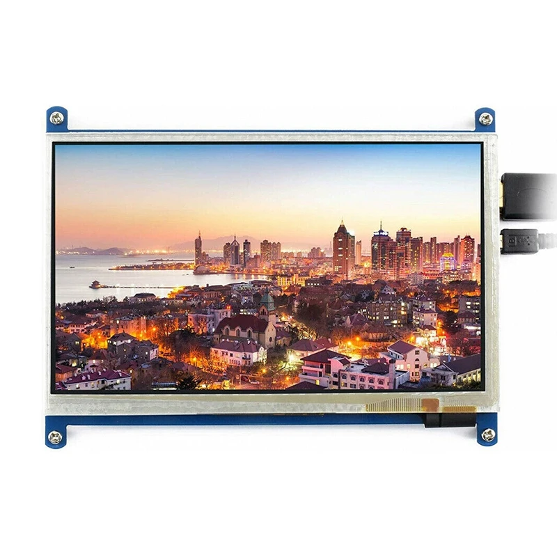 Waveshare 7 дюймов HDMI lcd(B) емкостный пресс-экран 800x480 для Raspberry Pi поддержка Windows10/8,1/8/7