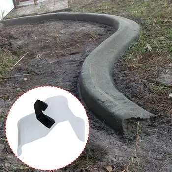 

DIY Landscape With Handle Edger Model Making Shape Skimming Yard Garden Flooring Trowel Grout Tool Tile Curb Plastering