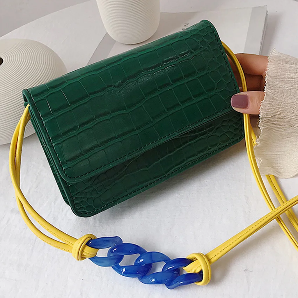 OCARDIAN Handbag Crocodile Crossbody Bags For Women Shoulder Bag Brand Designer Women Bags Luxury PU Leather Bag Handbag O21