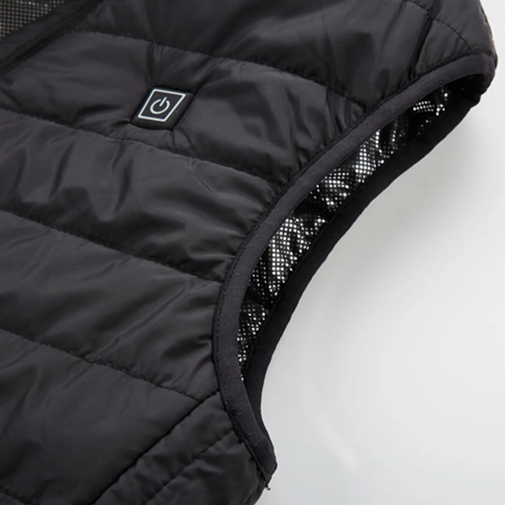 Electric Vest Three Modes Sleeveless Winter Outdoor Cycling Skiing Snow Warmer Accessories Heated Body Wearing Waistcoat