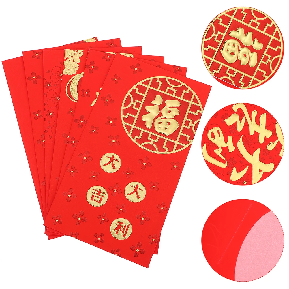 privacy engineering zuigen 60Pcs Rode Enveloppen Chinese Spring Festival Nieuwjaar Gift Geld Enveloppen|  | - AliExpress