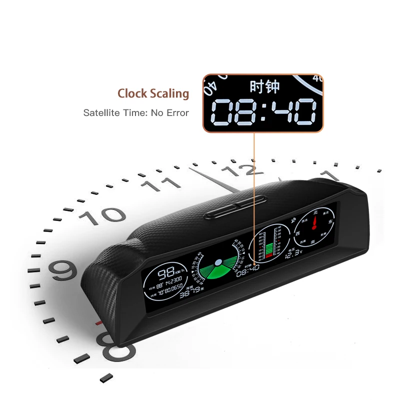 Автомобильная система контроля давления в шинах, универсальный gps-сигнал, цветной Hd ЖК-дисплей, детектор давления в шинах