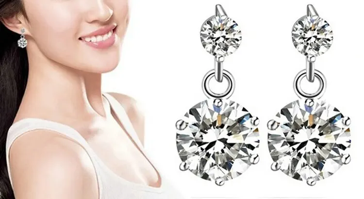 1 Pair Elegant Trend Earrings for Women Charm Jewelry Gift Drop Shipping