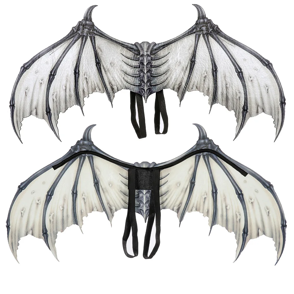 Halloween 3D Big Angel Devil Wings - Angel and Demon Wings Costume Accessories for Halloween Scary Demon Cosplay Decoration