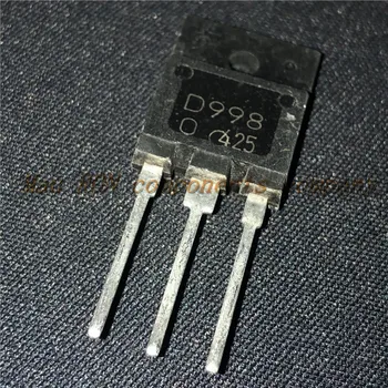 

5PCS/LOT Spot 2SD998 D998 TO-3PF NPN Transistor Power Supply 120V 10A Quality Assurance