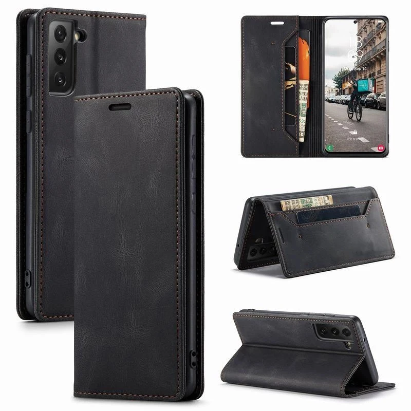 Кожаный чехол-книжка для Xiaomi Mi 2 2S 3 5 A1 A2 A3 6 8 9 SE 11 10 Lite Play Poco F3 F2 M3 Pro POCO X3 NFC | Мобильные