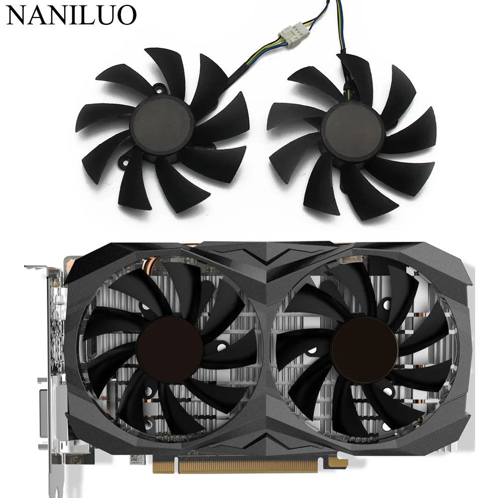 Вентилятор охлаждения VGA 85 мм 4 контакта GTX1060 GTX1660 TI GA91S2H для Zotac GTX 1060 1660 1660TI AMP Core
