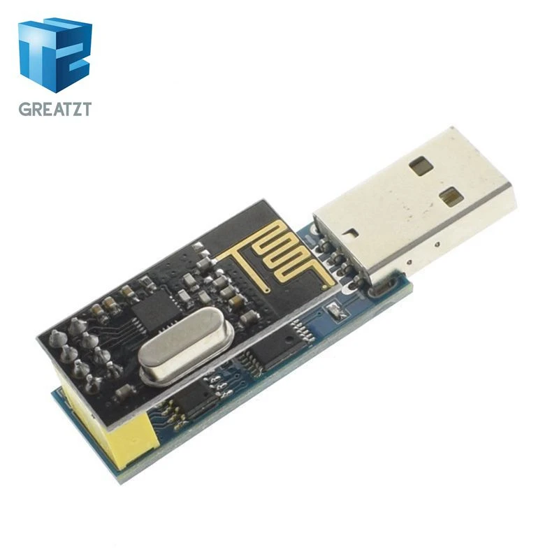 

CH340 USB to Serial Port Adapter Board CH340T + 2.4G NRF24L01+ Wireless Module