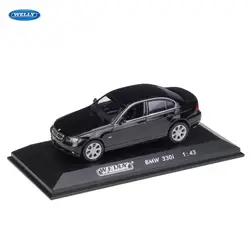 WELLY 1:43 BMW 330I автомобиль сплава модель Игрушечная машина украшения коллекционный подарок игрушка Литье модель игрушка для мальчиков