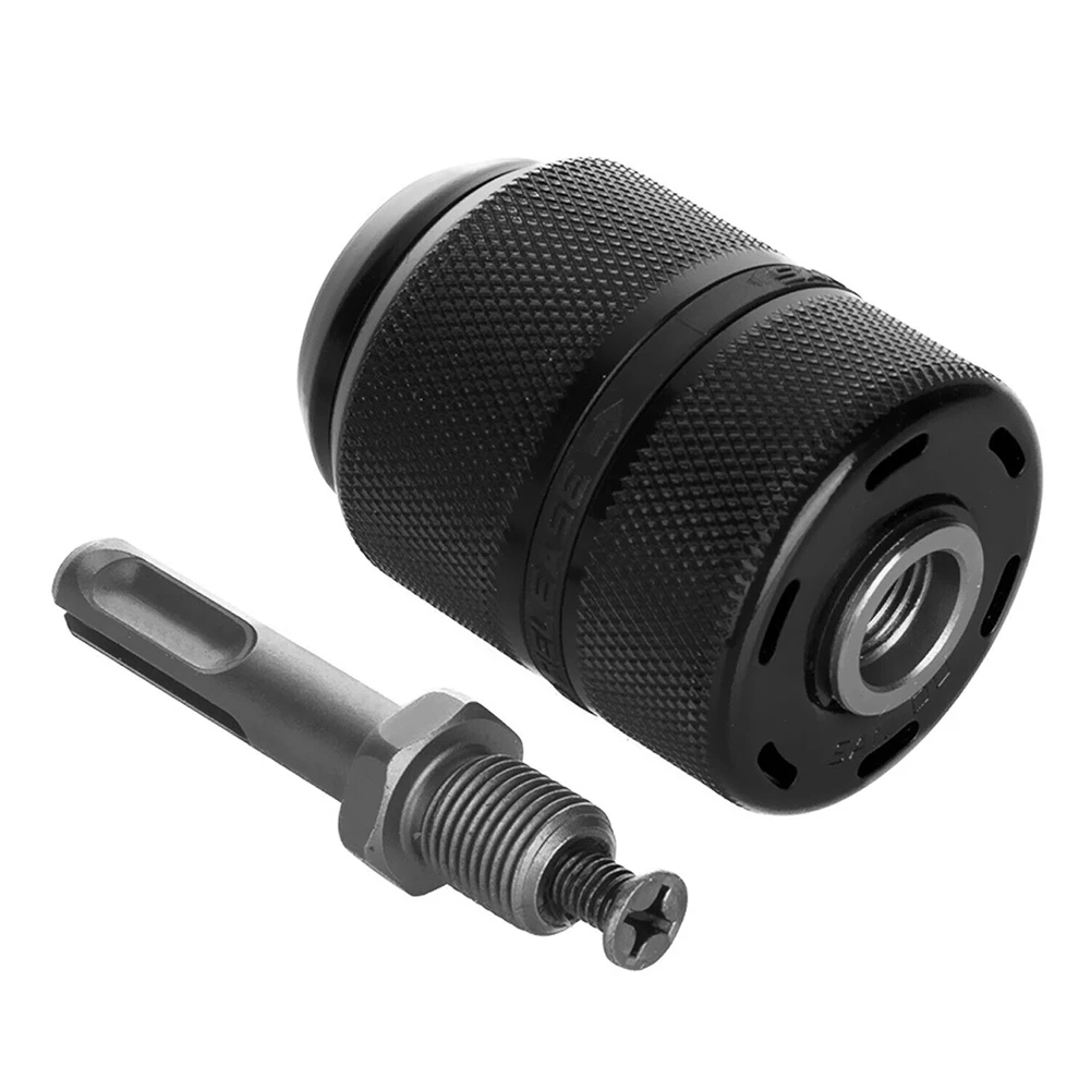 

13MM Professional Keyless Drill Chuck with SDS Plus Adaptor Hardware Tool Part Drill Chuck for Under 700W Drill Bit Drill Hammer