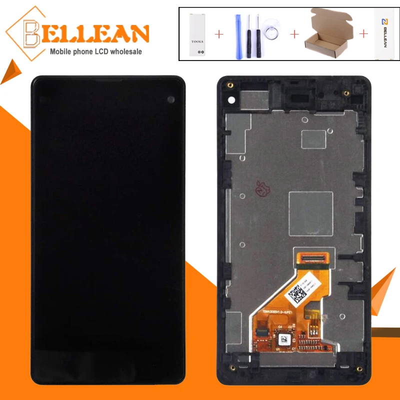 Catteny для Sony Xperia Z1 Mini Lcd Compact дисплей с сенсорным экраном M51W дигитайзер D5503 ЖК Замена