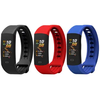 

B6W Smart Bracelet Body Temperature Watch Waterproof Smart Band Watch Blood 24BB