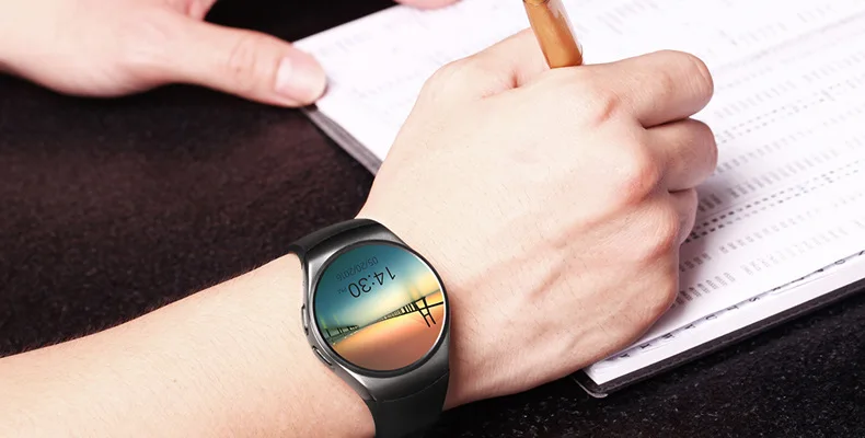 Outdoor Sports WIFI Smart Watch Phone Waterproof SIM Card Android IOS GPS Heart Rate Monitor Smartwatch Bracelet KW18