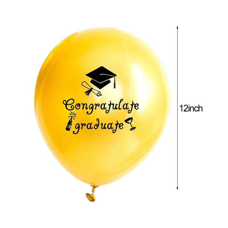 1-15pcs Graduation Balloons Gold Silver Black Latex Balloon Confetti Ballons 2022 Congratulation Grad Party Decoration Supplies 1-15pcs Graduation Balloons Gold Silver Black Latex Balloon Confetti Ballons 2022 Congratulation Grad Party Decoration Supplies