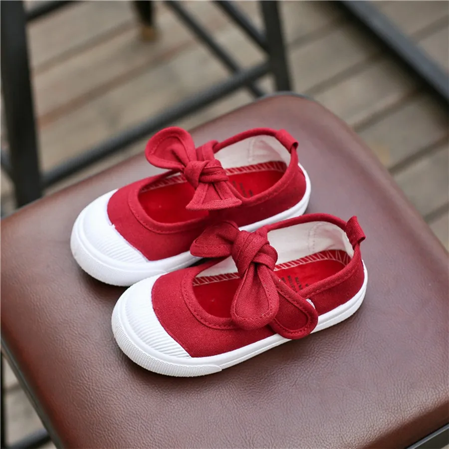 2019 kids baby girl  sneakers cute bow single princess casual shoes Outdoor sports shoes tennis soccer kids sneakers girls 35A14 (15)