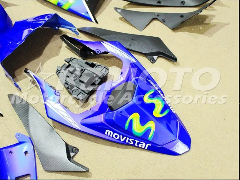 ABS форма мотоцикла Обтекатели подходят для Yamaha YZF-1000-R1 2009 2010 2011 09 10 11 обтекатель кузова набор на заказ синий черный белый