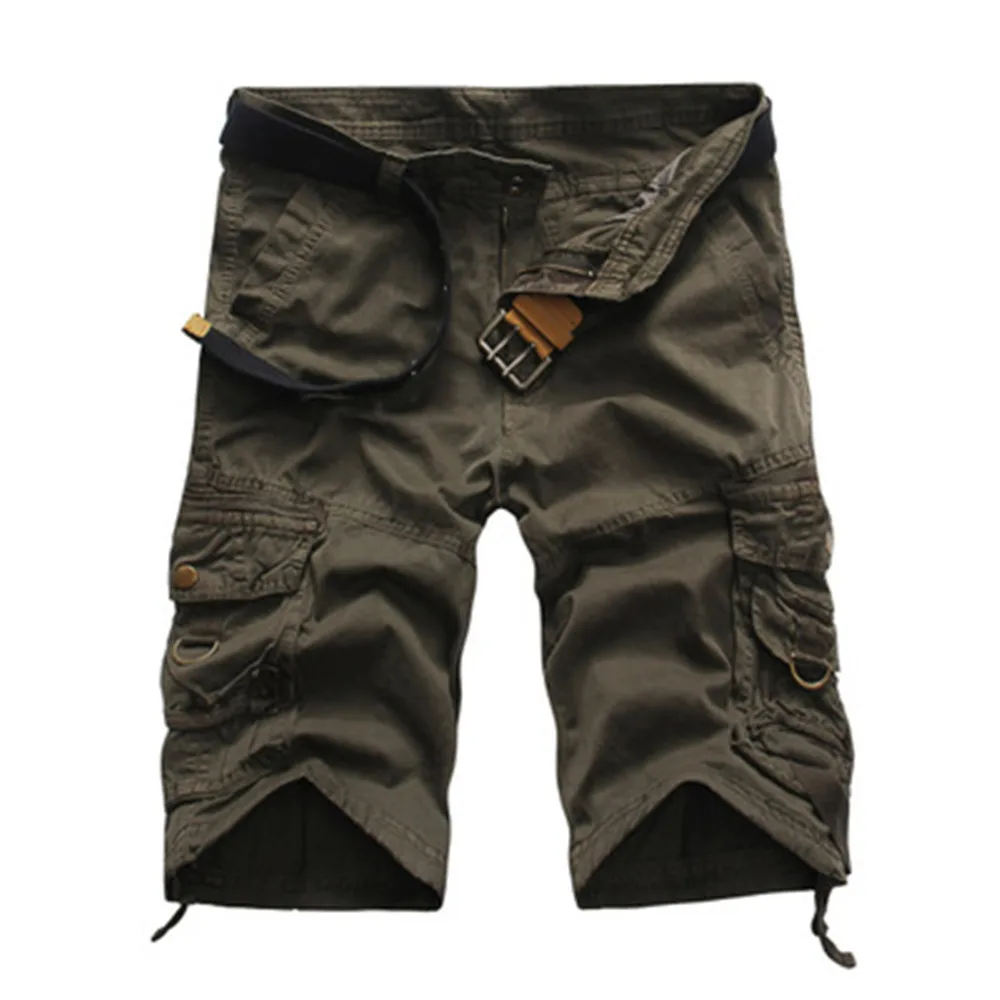 Мужские шорты Карго, крутые, камуфляжные, летние,, хлопковые, повседневные, мужские, короткие штаны, удобная брендовая одежда, камуфляжные, мужские шорты Карго