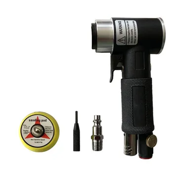 

Mini Air Angle Sander 90 Degree Pneumatic Polishing Grinding Machine with 2/ 3 Inches Sanding Pad Air Angle Polisher Power Tool