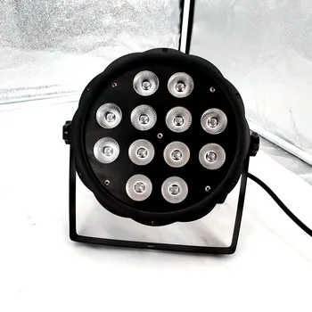 

12x18W RGBWA UV 6in1 LED ParLED Flat SlimPar Faretto Par Light per sala da ballo, Bar DJ DMX luce da palco