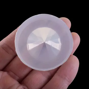 

Handmade Big Diamond Crystal Rose Flower Epoxy Resin Mold Gemstone Silicone Mold Jewelry Making Art Craft