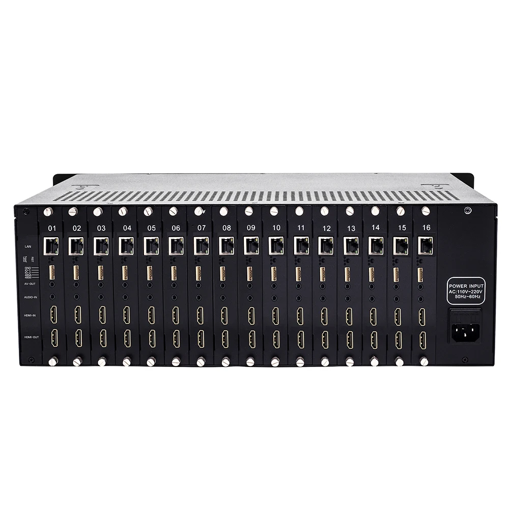 HSC-R116 HWCODEC H.264 H.265 HEVC IP транскодер живое потоковое кодирование поддерживает HTTP RTSP RTMP транскодер PiP прямая передача для Twich - Цвет: HSC-R116