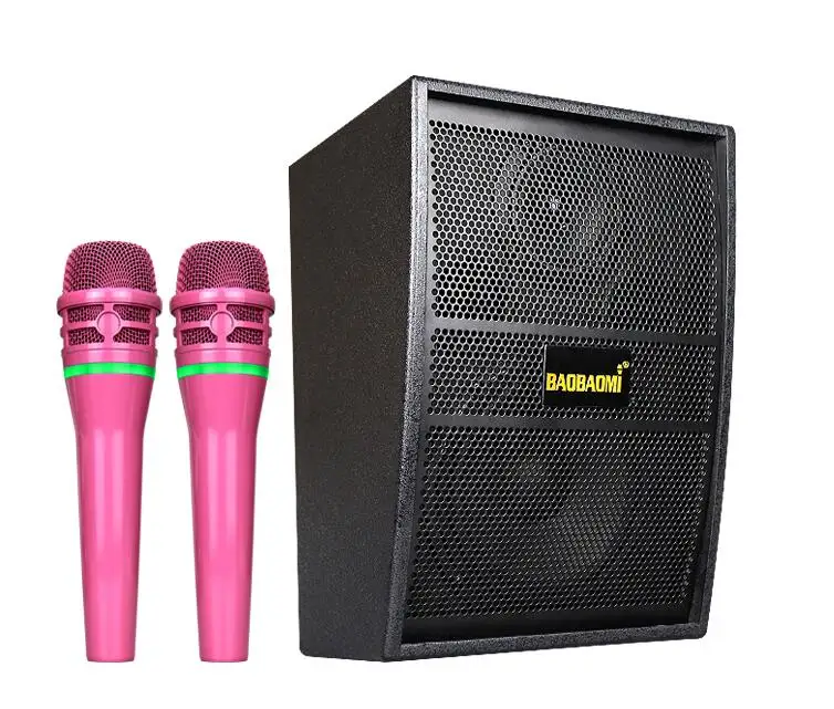 Red mics Портативный UHF Bluetooth беспроводной микрофон B9 встроенный усилитель мощности многофункциональный адаптер питания трансляционная Колонка Регулируемый бас и ВЧ - Цвет: Red mics