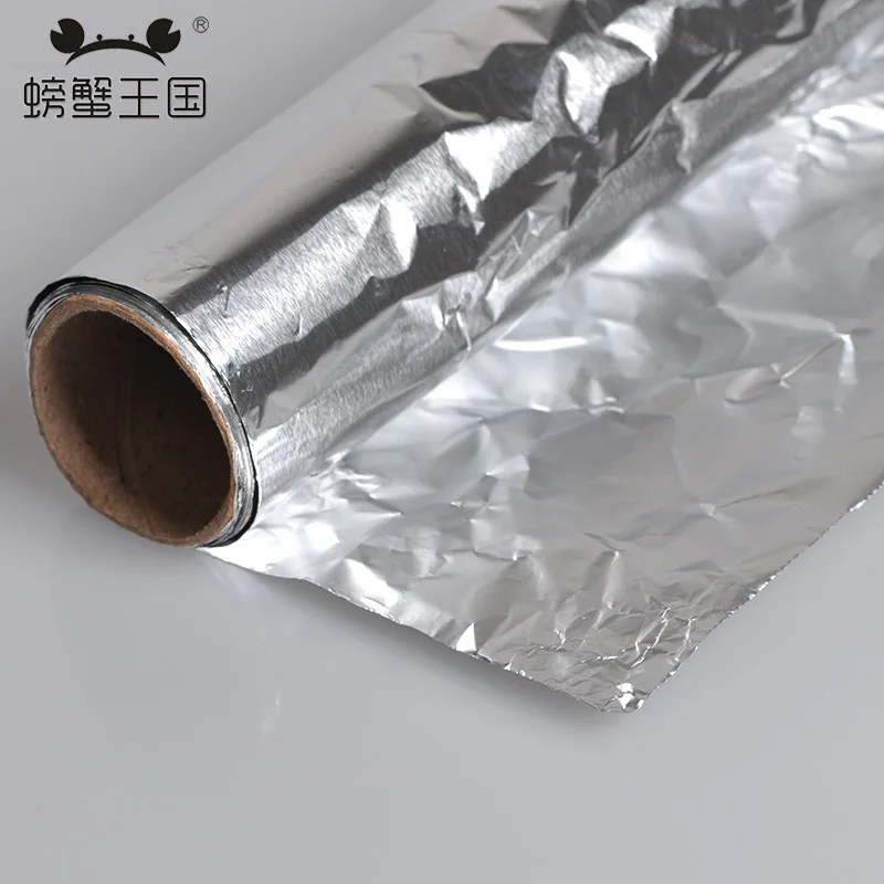 

Crab Kingdom Model Material Tin Foil 0.3M * 5 m diy Auxiliary Material Aluminized Paper
