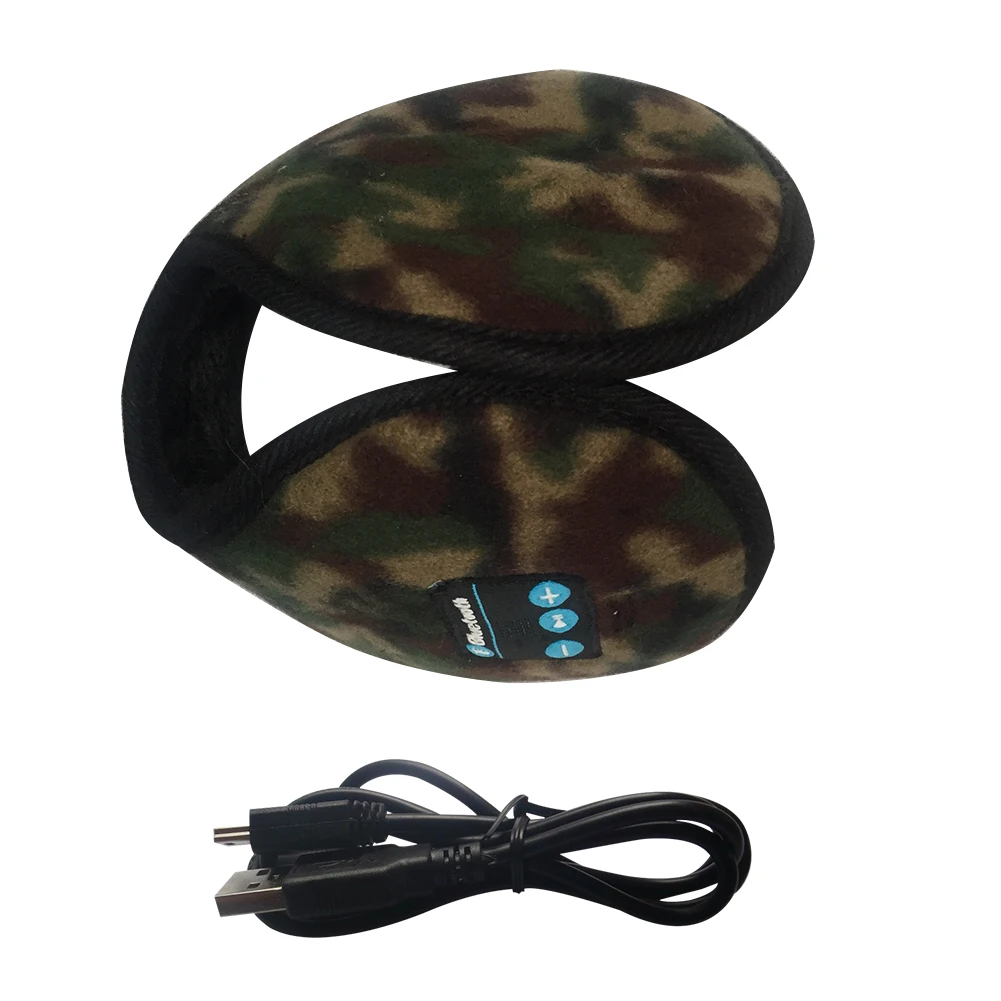Bluetooth наушники Беспроводная гарнитура HD стерео-гарнитура теплые наушники для катания на лыжах встроенный динамик перезаряжаемый Женский Мужской