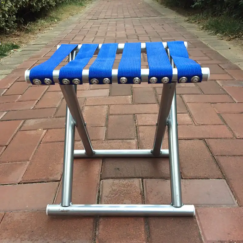 Maza Tabouret De Peche Portable Avec Tube Rond Pliant En Acier Petit Banc Pliant D Exterieur Nouveau Aliexpress