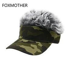 FOXMOTHER Мужская и женская камуфляжная бейсбольная Кепка из искусственного чутья, камуфляжная кепка с козырьком от солнца, веселые вечерние шапки для Хэллоуина, Кепка для гольфа, s Gorra Hombre