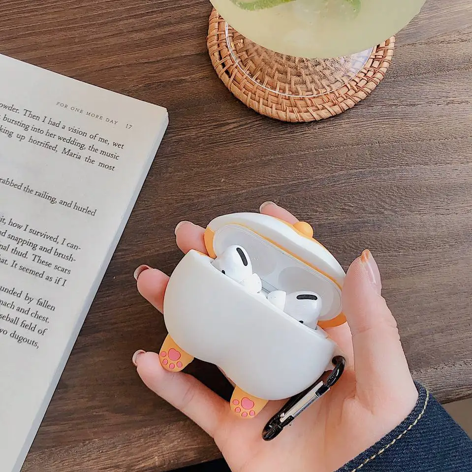 Чехол для наушников для Airpods Pro, кожаный чехол, роскошный красный чехол для наушников с Bluetooth для Apple AirPod Air Pods Pro 3, чехол, милый чехол
