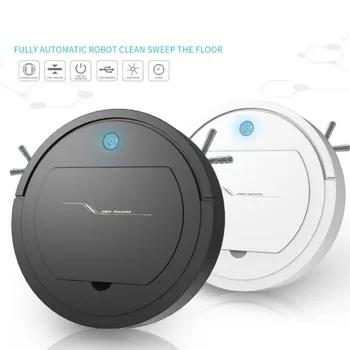 

Rechargeable Automatic Smart Robot Vacuum Cleaner Edge Cleaning Suction Sweeper Automatic Smart Robot Vacuum Cleaner