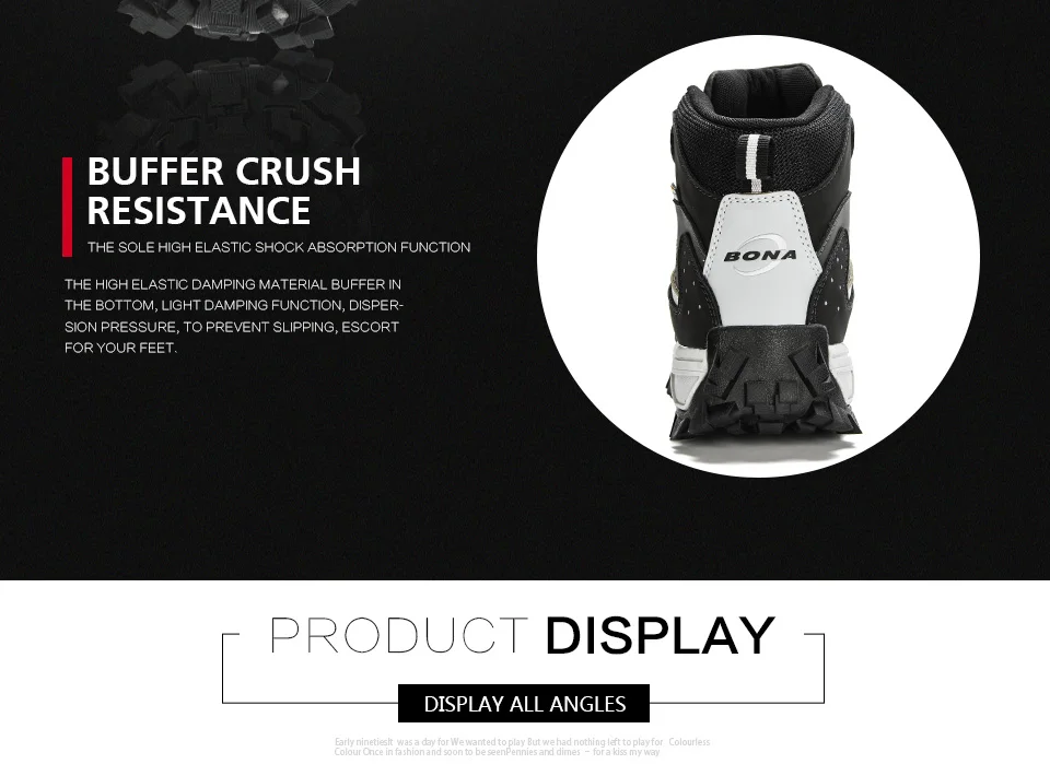 BONA 2020 New Designers Nubuck Snow Boots Warm Plush Boots Men Ankle Boot Outdoor Non-Slip Winter Footwear Masculino Comfortable