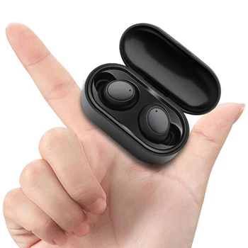 

FLUXMOB Wireless Bluetooth TWS Earphone Mini in-ear Earbuds With charge BOX noise canceling Sport Headset For all smart Phone