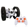 Mini RC Bounce Car Flexible Wheels High Speed Jumping Off-road car Machine With LED Night Electric educational Gifts Kids Toy 6